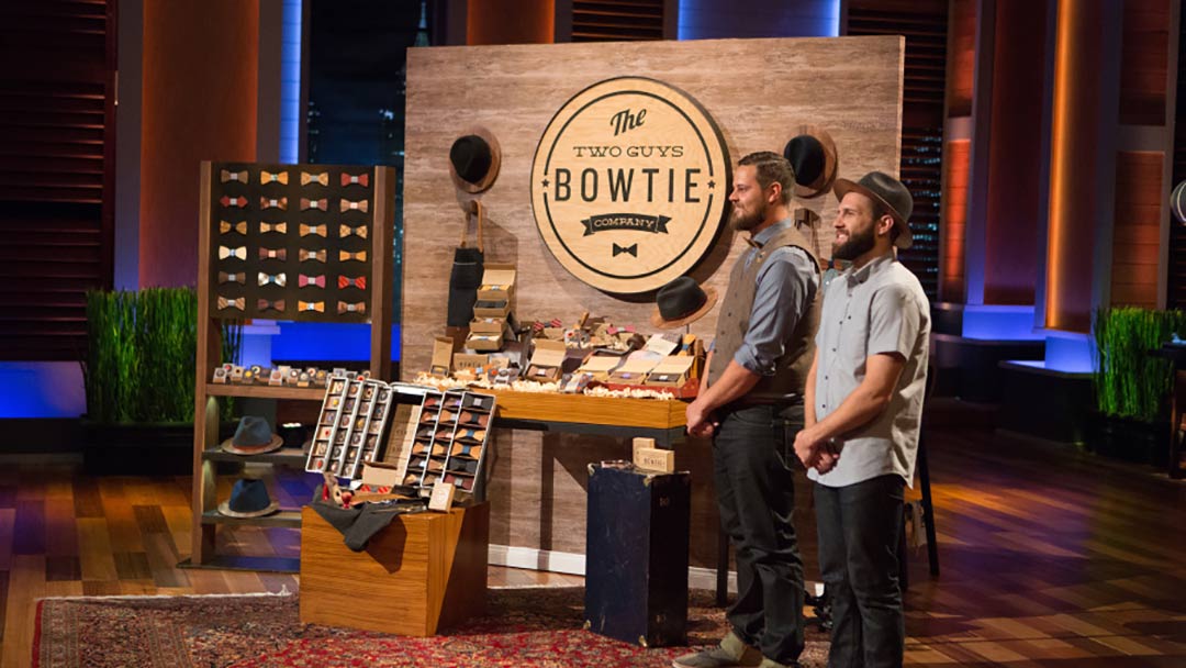 The Two Guys Bowtie Company logo